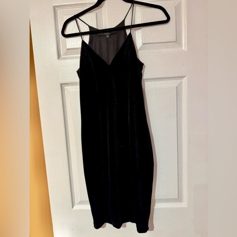 Guess Velvet Midi Dress